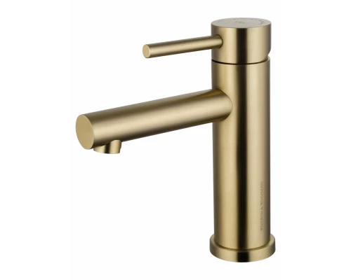 Смеситель для раковины WONZON & WOGHAND, Брашированное золото (WW-H9089-BG)