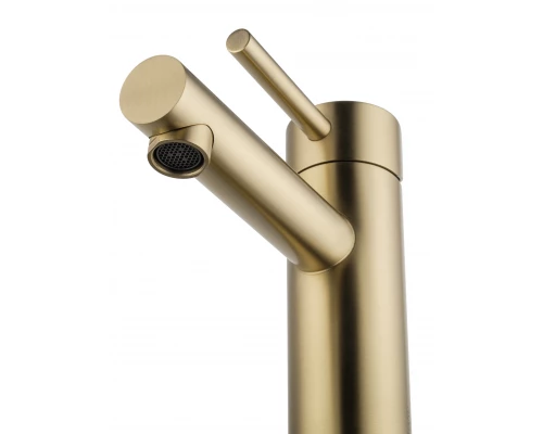 Смеситель для раковины WONZON & WOGHAND, Брашированное золото (WW-H9089-BG)