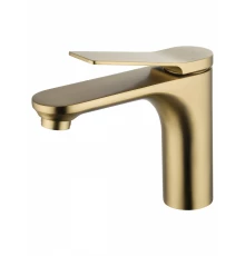 Смеситель для раковины WONZON & WOGHAND, Брашированное золото (WW-XH-010-BG)