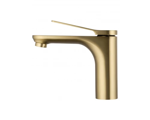 Смеситель для раковины WONZON & WOGHAND, Брашированное золото (WW-XH-010-BG)