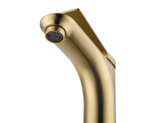 Смеситель для раковины WONZON & WOGHAND, Брашированное золото (WW-XH-010-BG)