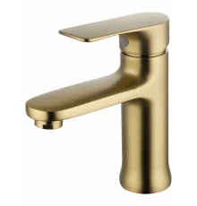 Смеситель для раковины WONZON & WOGHAND, Брашированное золото (WW-XH-011-BG)