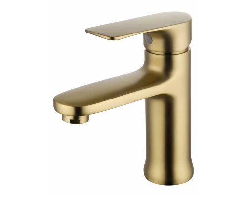 Смеситель для раковины WONZON & WOGHAND, Брашированное золото (WW-XH-011-BG)