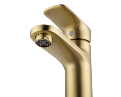 Смеситель для раковины WONZON & WOGHAND, Брашированное золото (WW-XH-011-BG)