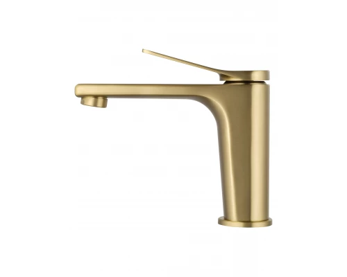 Смеситель для раковины WONZON & WOGHAND, Брашированное золото (WW-XH-012-BG)