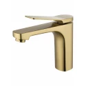 Смеситель для раковины WONZON & WOGHAND, Брашированное золото (WW-XH-013-BG)