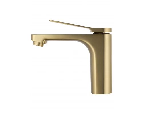 Смеситель для раковины WONZON & WOGHAND, Брашированное золото (WW-XH-013-BG)