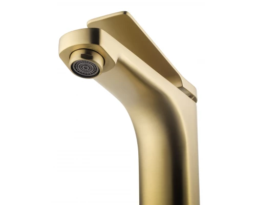 Смеситель для раковины WONZON & WOGHAND, Брашированное золото (WW-XH-013-BG)