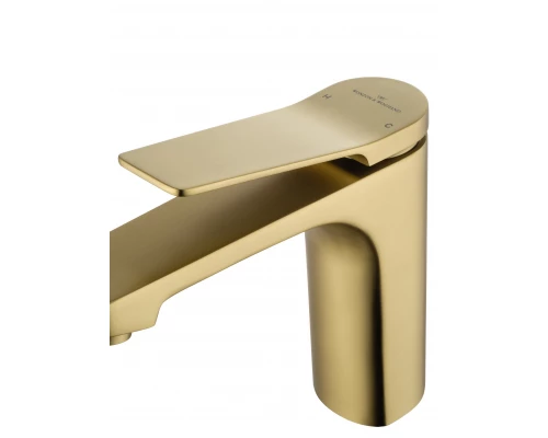 Смеситель для раковины WONZON & WOGHAND, Брашированное золото (WW-XH-013-BG)