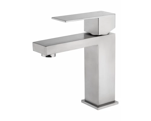 Смеситель для раковины WONZON & WOGHAND, Брашированный никель (WW-A40982-BS)