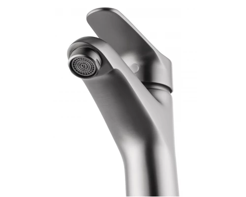 Смеситель для раковины WONZON & WOGHAND, Темный графит (WW-A40212-BGG)