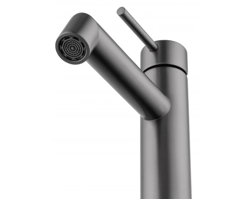 Смеситель для раковины WONZON & WOGHAND, Темный графит (WW-H1063-BGG)