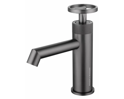 Смеситель для раковины WONZON & WOGHAND, Темный графит (WW-H1065-BGG)