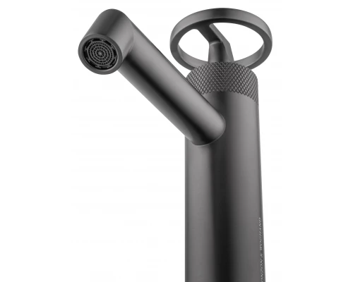 Смеситель для раковины WONZON & WOGHAND, Темный графит (WW-H1065-BGG)