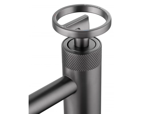 Смеситель для раковины WONZON & WOGHAND, Темный графит (WW-H1065-BGG)