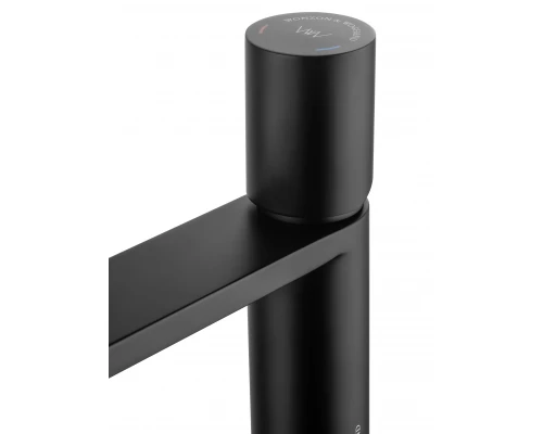 Смеситель для раковины WONZON & WOGHAND, Черный матовый (WW-101-MB)