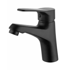 Смеситель для раковины WONZON & WOGHAND, Черный матовый (WW-A40212-MB)