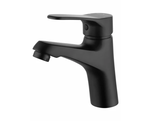 Смеситель для раковины WONZON & WOGHAND, Черный матовый (WW-A40212-MB)