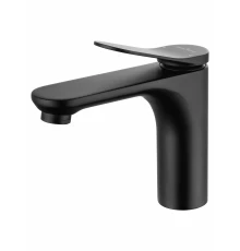 Смеситель для раковины WONZON & WOGHAND, Черный матовый (WW-A40482-MB)