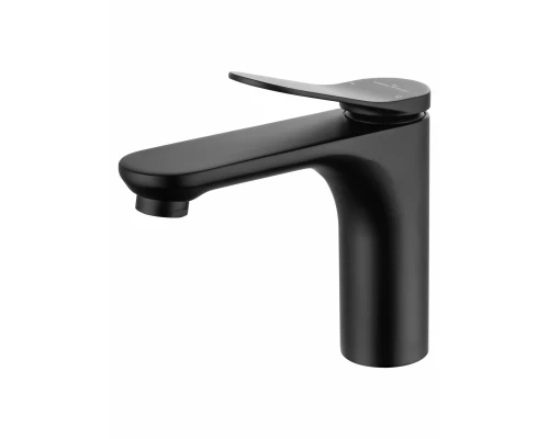 Смеситель для раковины WONZON & WOGHAND, Черный матовый (WW-A40482-MB)