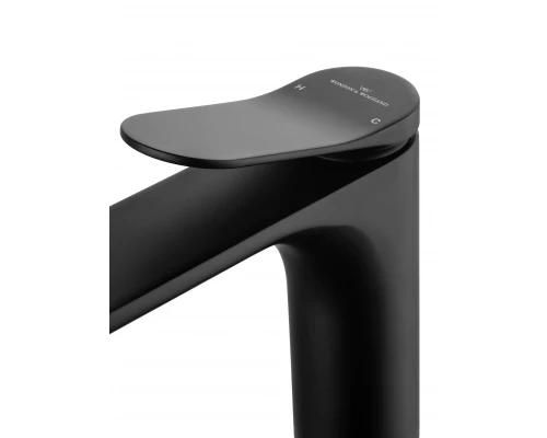 Смеситель для раковины WONZON & WOGHAND, Черный матовый (WW-A40482-MB)