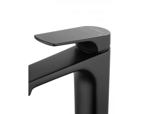 Смеситель для раковины WONZON & WOGHAND, Черный матовый (WW-A40492-MB)