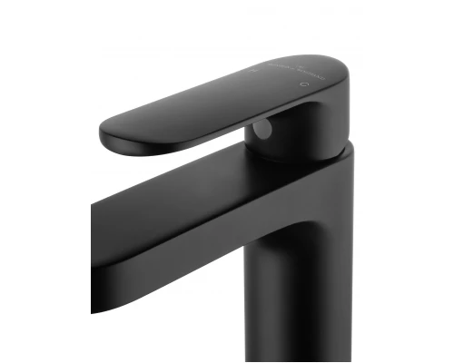 Смеситель для раковины WONZON & WOGHAND, Черный матовый (WW-H1032-MB)