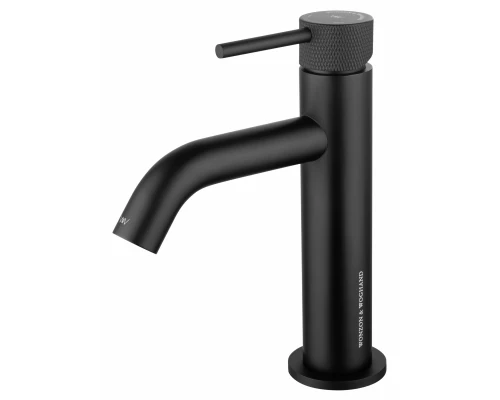 Смеситель для раковины WONZON & WOGHAND, Черный матовый (WW-H1061-MB)