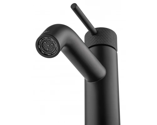 Смеситель для раковины WONZON & WOGHAND, Черный матовый (WW-H1061-MB)