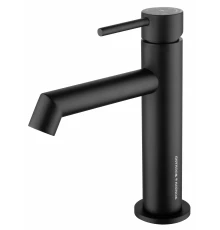 Смеситель для раковины WONZON & WOGHAND, Черный матовый (WW-H1063-MB)