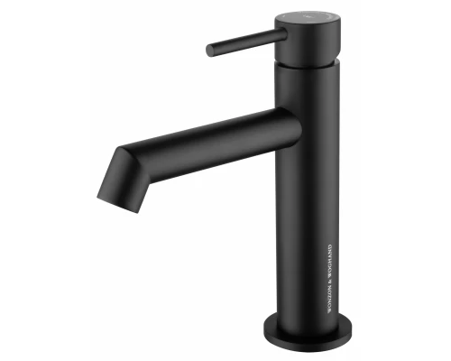 Смеситель для раковины WONZON & WOGHAND, Черный матовый (WW-H1063-MB)