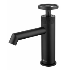 Смеситель для раковины WONZON & WOGHAND, Черный матовый (WW-H1065-MB)