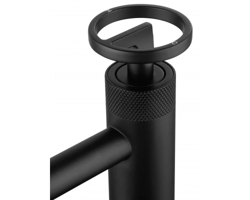 Смеситель для раковины WONZON & WOGHAND, Черный матовый (WW-H1065-MB)