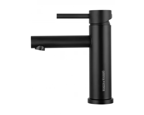 Смеситель для раковины WONZON & WOGHAND, Черный матовый (WW-H9089-MB)