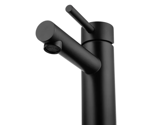 Смеситель для раковины WONZON & WOGHAND, Черный матовый (WW-H9089-MB)
