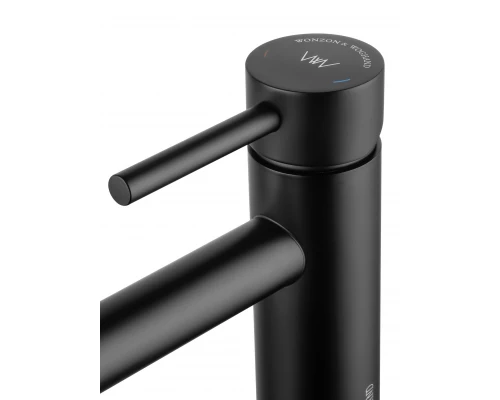 Смеситель для раковины WONZON & WOGHAND, Черный матовый (WW-H9089-MB)