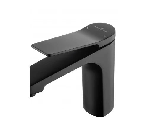Смеситель для раковины WONZON & WOGHAND, Черный матовый (WW-XH-013-MB)