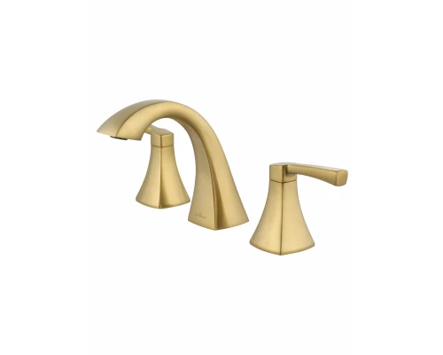 Смеситель для раковины на 3 отверстия WONZON & WOGHAND FLEX, Брашированное золото (WW-88083095-BG)