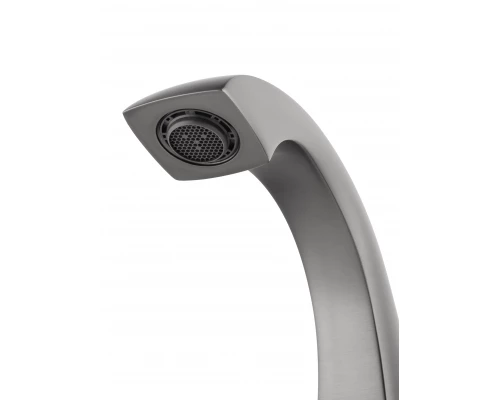 Смеситель для раковины на 3 отверстия WONZON & WOGHAND FLEX, Темный графит (WW-88083095-BGM)