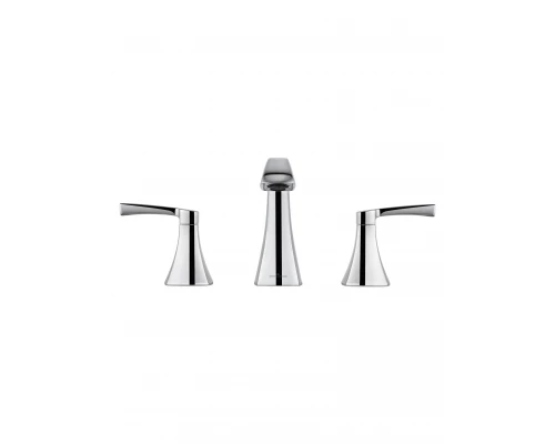 Смеситель для раковины на 3 отверстия WONZON & WOGHAND FLEX, Хром (WW-88083095-CR)