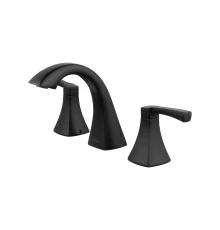 Смеситель для раковины на 3 отверстия WONZON & WOGHAND FLEX, Черный матовый (WW-88083095-MB)