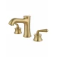 Смеситель для раковины на 3 отверстия WONZON & WOGHAND STEAM, Брашированное золото (WW-88159008- BG)