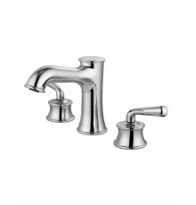 Смеситель для раковины на 3 отверстия WONZON & WOGHAND STEAM, Хром (WW-88159008-CR)