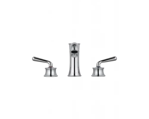Смеситель для раковины на 3 отверстия WONZON & WOGHAND STEAM, Хром (WW-88159008-CR)