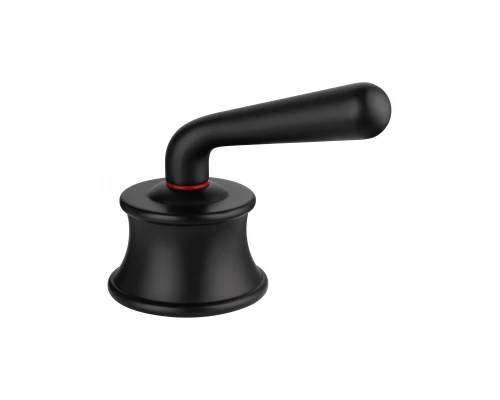 Смеситель для раковины на 3 отверстия WONZON & WOGHAND STEAM, Черный матовый (WW-88159008-MB)