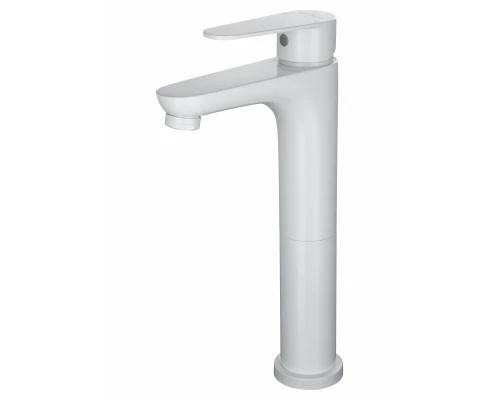 Смеситель для раковины высокий WONZON & WOGHAND ALFA, Белый матовый (WW-A40232-MW)