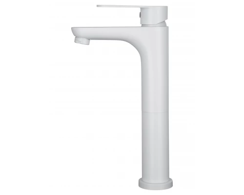 Смеситель для раковины высокий WONZON & WOGHAND ALFA, Белый матовый (WW-A40232-MW)