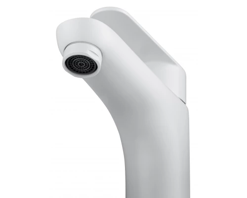 Смеситель для раковины высокий WONZON & WOGHAND ALFA, Белый матовый (WW-A40232-MW)