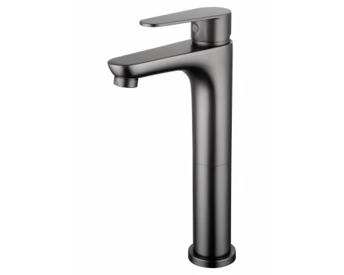 Смеситель для раковины высокий WONZON & WOGHAND ALFA, Темный графит (WW-A40232-BGG)