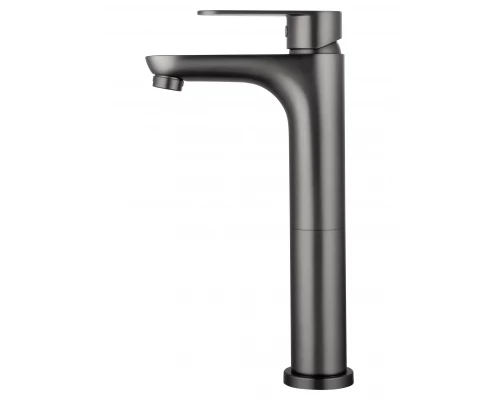 Смеситель для раковины высокий WONZON & WOGHAND ALFA, Темный графит (WW-A40232-BGG)